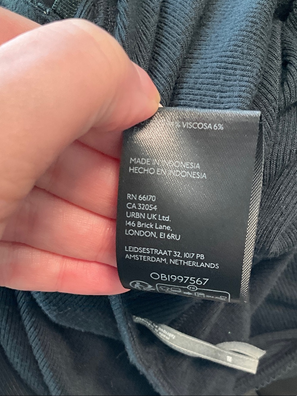 Anthropologie Black Wide-Leg Jumpsuit - Picture 11 of 11